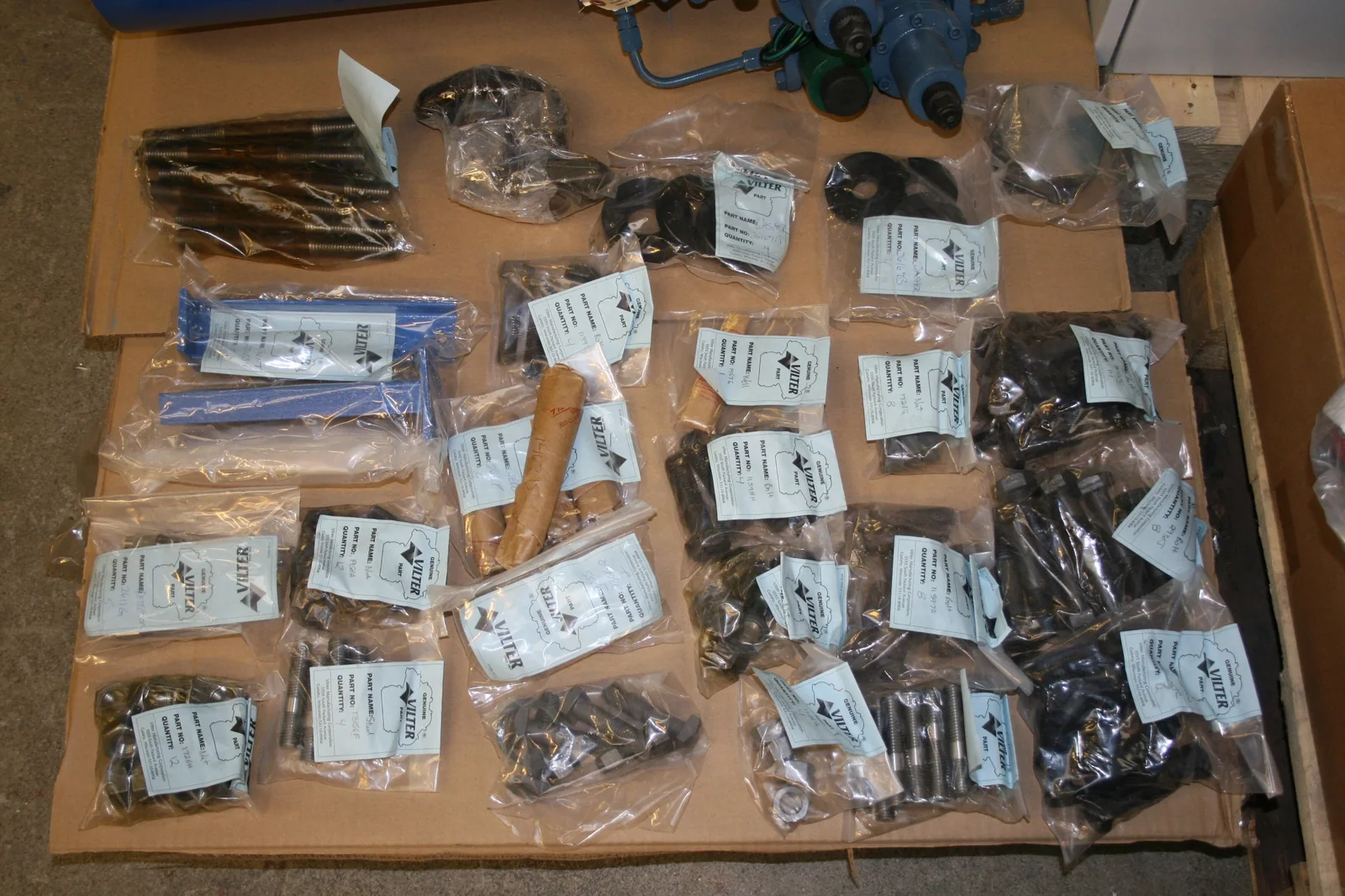 Parts and refrigerant components